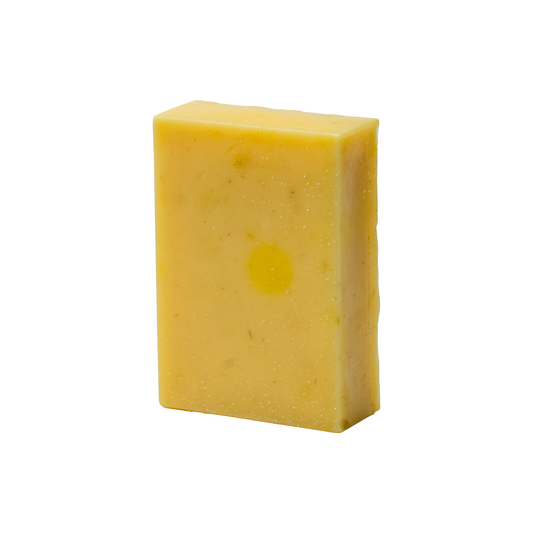 JABÓN EN BARRA DE NARANJA Y CALÉNDULA 110 GR