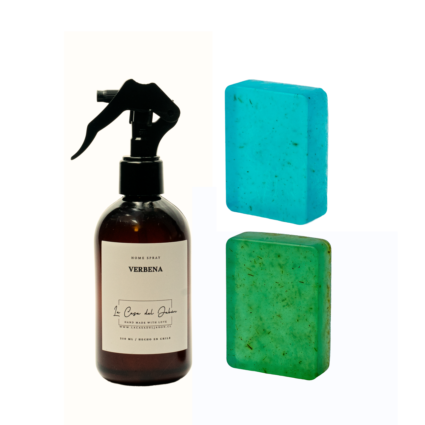 PACK HOME SPRAY 250 ML + 2 JABONES EN BARRA DE 110 GR