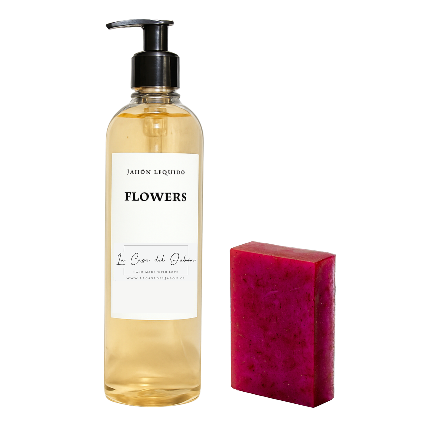 PACK JABÓN LÍQUIDO 500 ML + JABÓN EN BARRA 110 GR